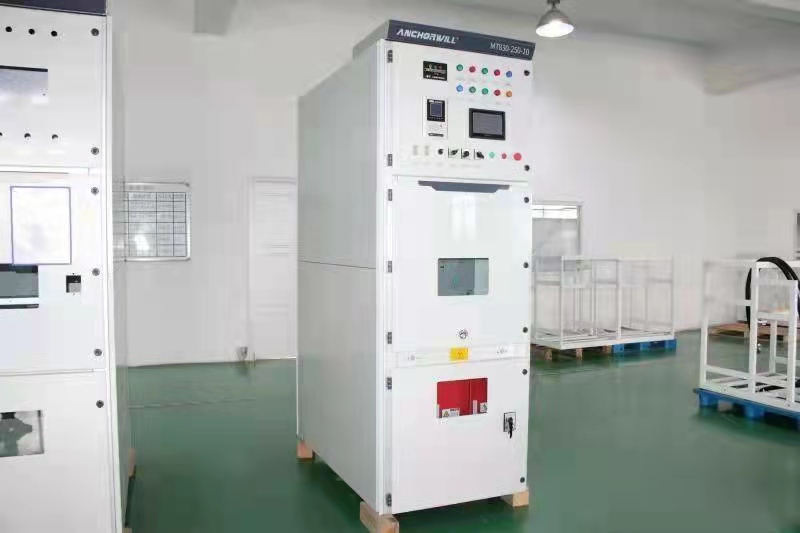 經常和高壓固態(tài)軟啟動柜配合使用的進線柜和出線柜，是做什么用的？ 